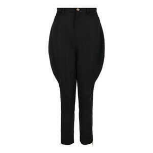 Gucci Satin Stirrup Pants Black Womens